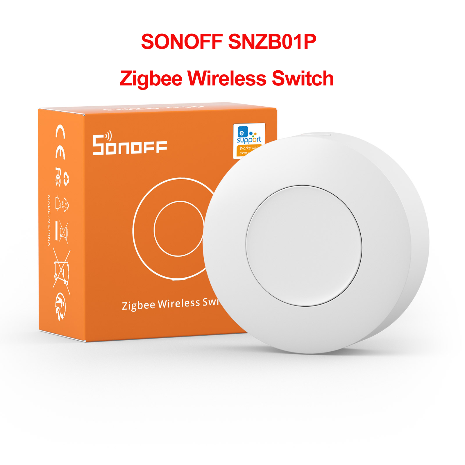 Sonoff Zigbee Bridge-P Gateway Hub z Czujnikami Zigbee - Bridge, Drzwi/Okno, Ruch, Temp/Wilgotność, Przełącznik: Pakiet 1