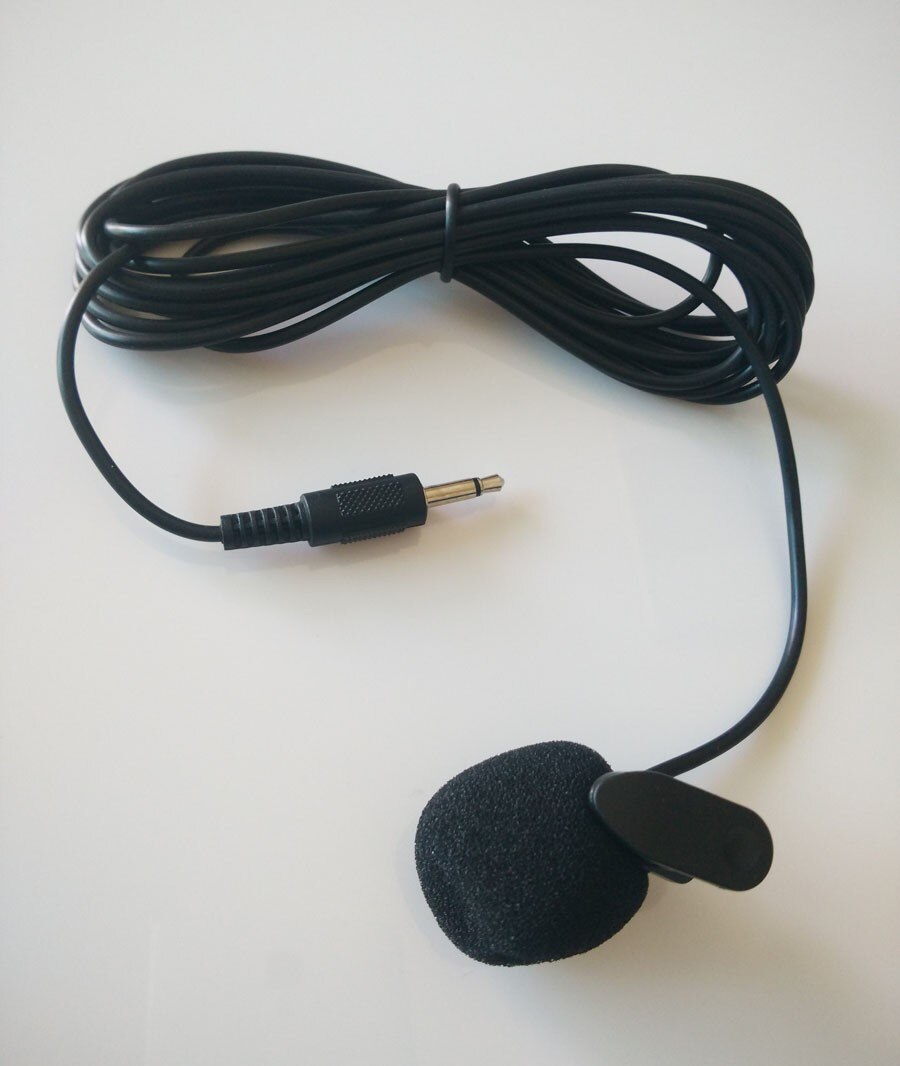 3.5mm Jack Bluetooth Mono Auto Gps Externe Microfoon Mini Wired Mic Android Wince Auto DVD Radio Stereo Speler autoradio 3M – Grandado