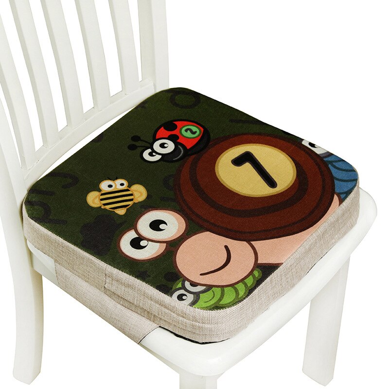 Bébé à manger chaise Booster coussin dessin animé enfants chaise haute coussin de siège chaise rehaussement coussin enfant chaise siège landau coussin de chaise: Thin section3