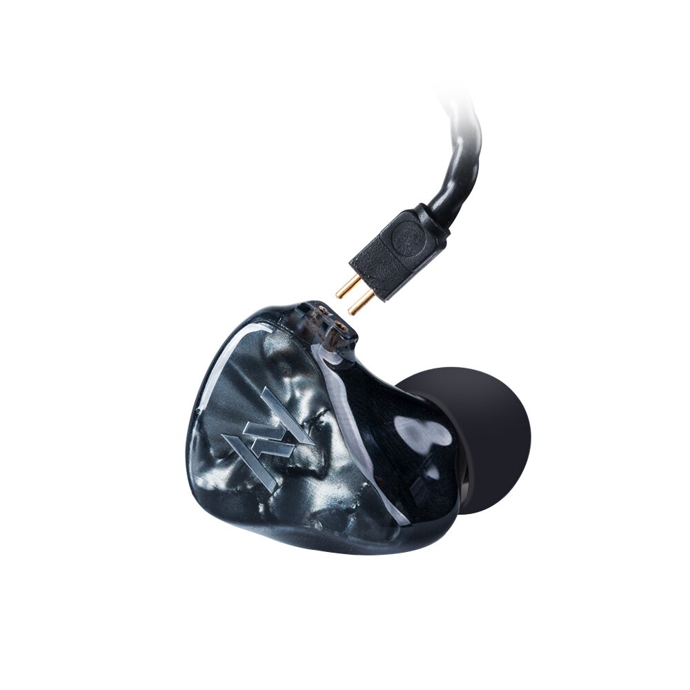 Yinyoo ASH 1BA + 1DD dans l'oreille écouteur HIFI basse écouteur DJ métal écouteur casque avec câble détachable 2PIN