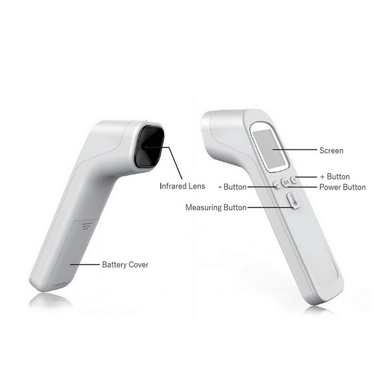 Forehead Thermometer Non Contact Infrared Thermometer Body Temperature Digital Measure Tool for Baby Adult