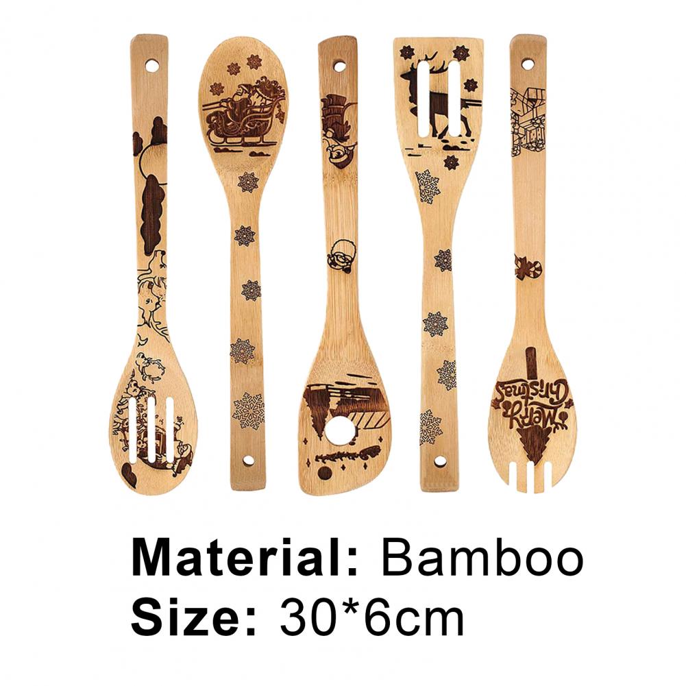 Bamboo natural wood tableware spoon colander spoon special nano- soup skimmer cooking spoon wooden kitchen tool
