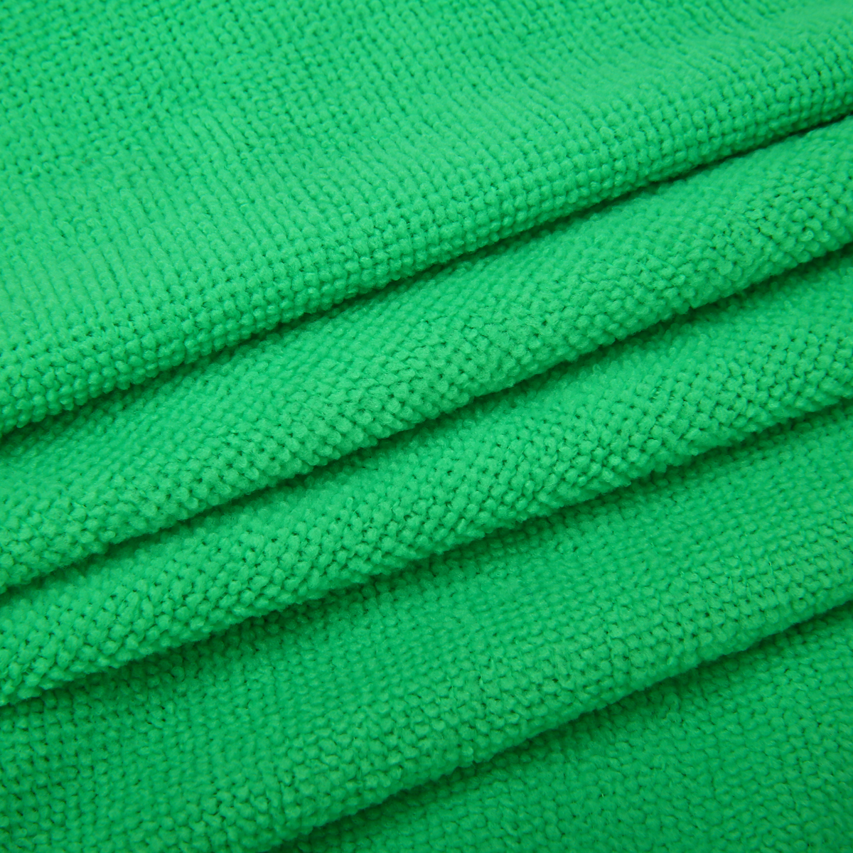 Mayitr 10 stuks/partij microvezel was- en schoonmaakdoeken autoreinigingsdoek zachte doeken voor thuis meubelreinigingsdoek 30 x 30cm groen