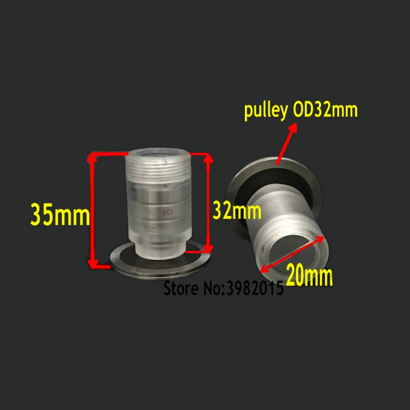 Peças de corte de fio rolo guia da polia od20 * l35mm assento de plástico conjunto completo para máquina de corte de fio wedm