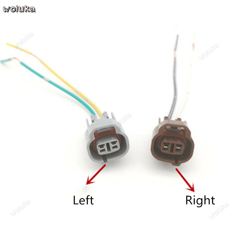 Car speed valve sensor socket plug air conditioning pressure switch pressure valve plug 2 hole socket fog lamp holder CD50 Q04