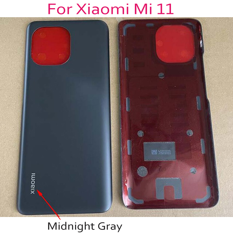 Cache Batterie (coque Arrière) En Verre Pour Xiaomi Mi 11 Lite 5G - Neuf, Générique