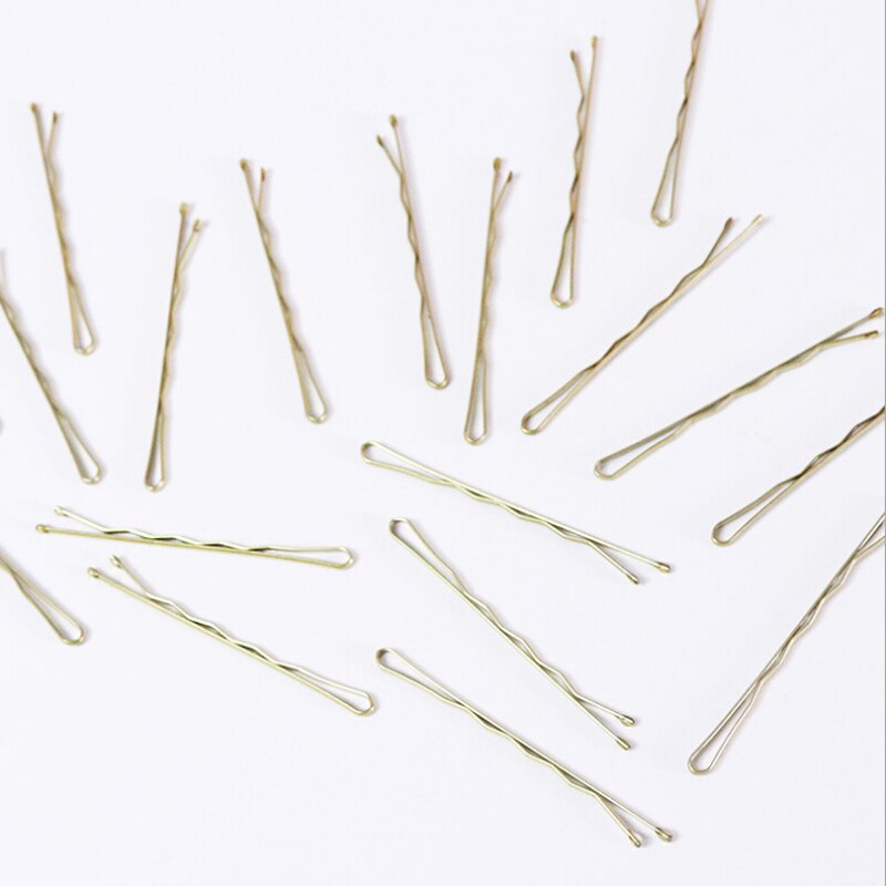 Horquillas de Metal para niña y mujer, pasadores de Color dorado, pinzas para el cabello para mujer, pasador de Herramienta de Peinado, accesorios para el cabello, 10 Uds.