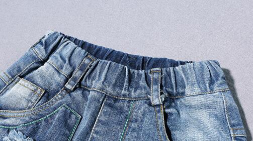Pantalones vaqueros informales con agujeros para niños, ropa de primavera y otoño, 5, 7, 9, 11, 13, 14 años,