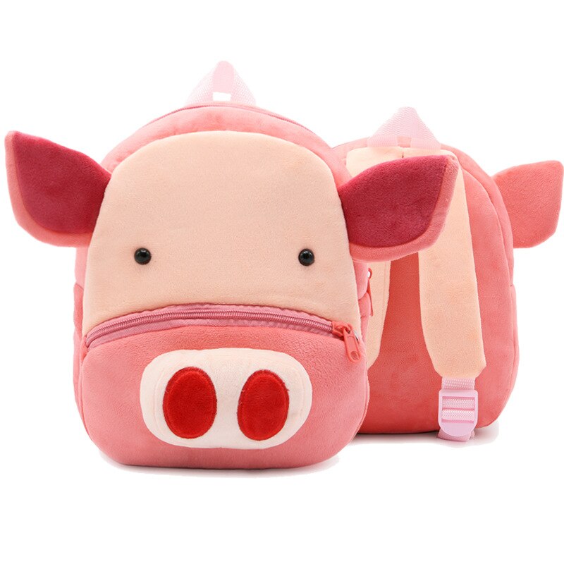 Kinderen Peuter Voorschoolse Rugzak Pluche Dier Cartoon Kids School Satchel Reizen Schooltassen: 26