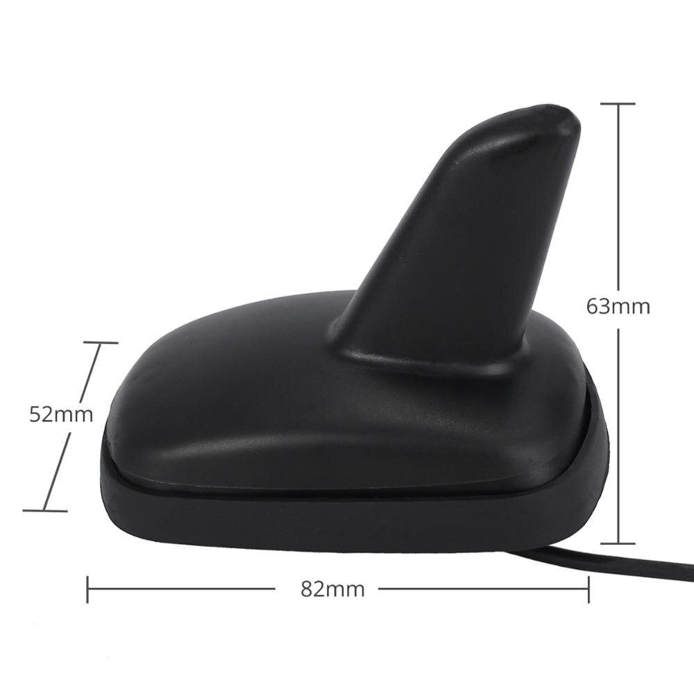 Justech fm/am antenne hajfinne til skoda sæde citroen raku  ii 2 vw passt golf  iv 4 polo lupo bil tagbase signal antenne