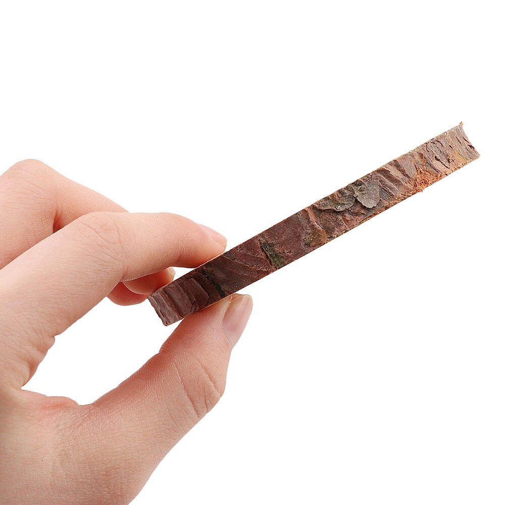 3-12cm Thick 1 Pack Natural Pine Round Unfinished Wood Slices Circles With Tree Bark Log Discs DIY Crafts Wedding Party Painting