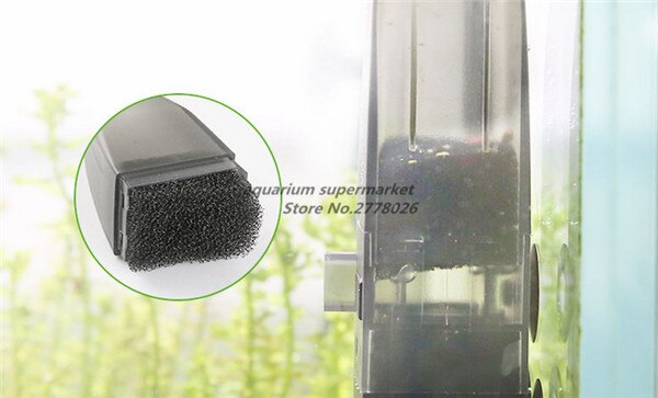 1 stk atman mk -230 sort self suctlon god funktion elektrisk overflade skimmer filter til akvarie