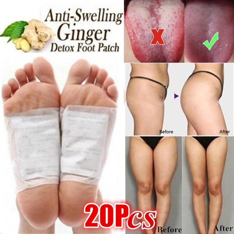 30 Stks/partij Detox Voet Patch Bamboe Pads Patches Met Adhersive Voetverzorging Tool Verbeter Sleep Afslanken Voet Sticker