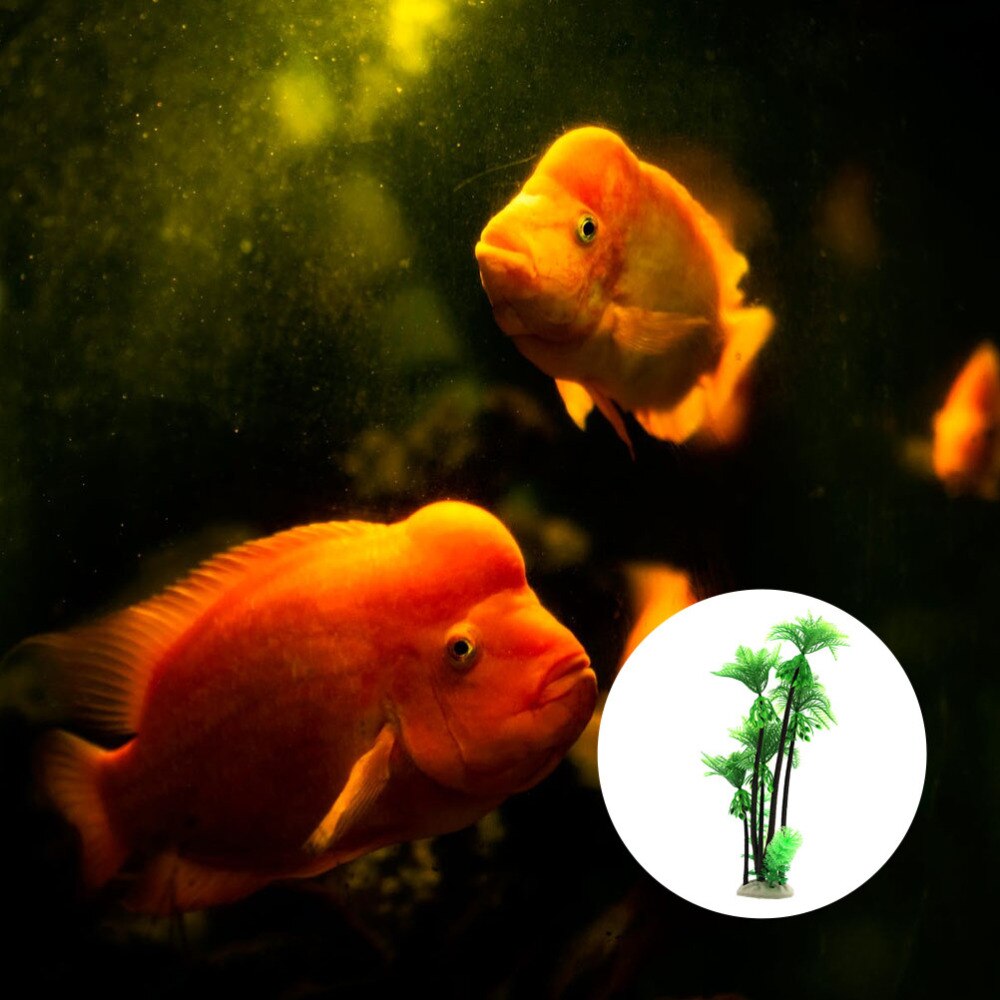 1Pc Aquarium Decoratie Waterplanten Ornament Voor Aquarium Thuis Aquarium