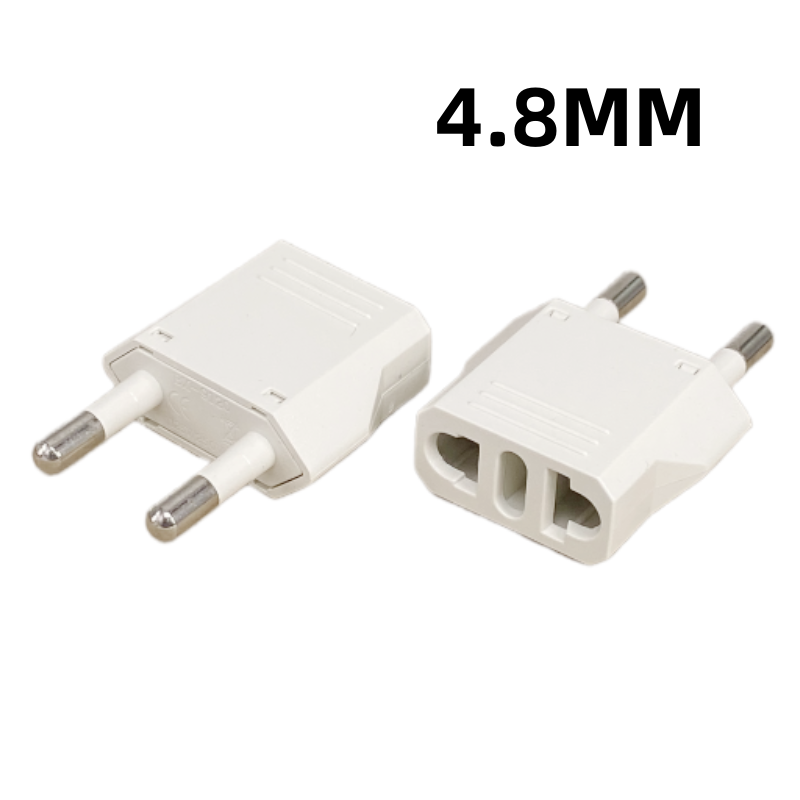 Vs naar eu stekkeradapter korea euro europees eu naar vs amerikaans australië rusland china reisadapter 2 -polige ac-omvormer stekker