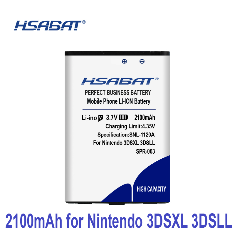 100% Original HSABAT 2100mAh SPR-003 Battery For Nintendo 3DSLL, DS XL , 3DSLL, SPR-001 SPR-A-BPAA-CO