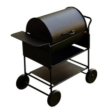 1/12 escala casa de muñecas miniatura jardín al aire libre cuadrado barbacoa parrilla horno de juguete negro