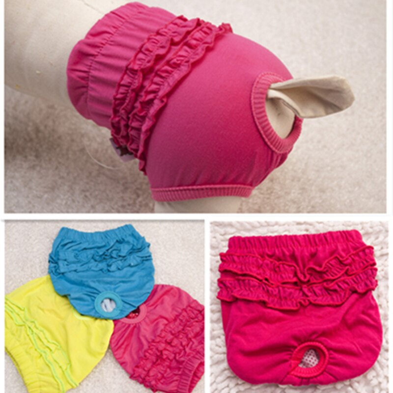 Pet Physiologischen Hosen Spitze Hosen Hund Anti-Mobbing Waschbar Weibliche Hund Shorts Pet Kleidung