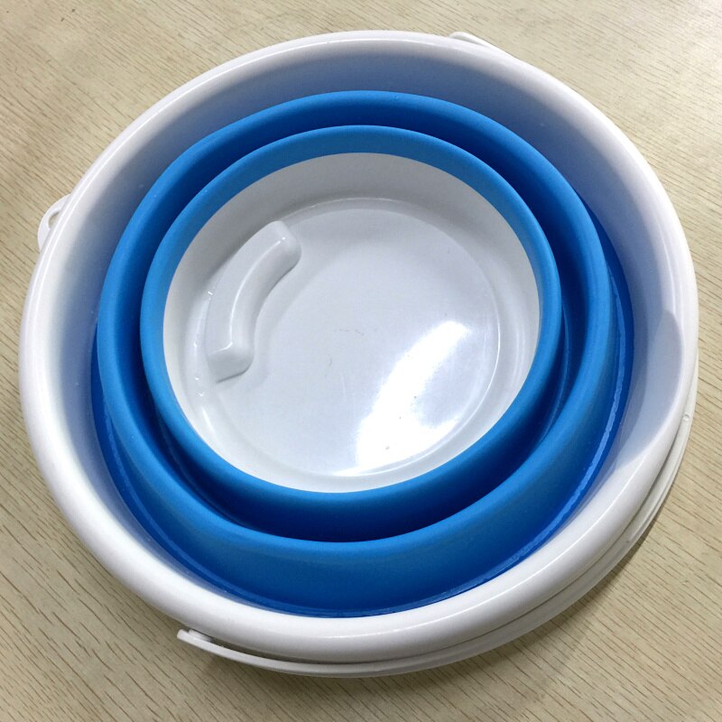 Sonic-mini lavadora portátil, limpiador Ultra sónico, cubo plegable, lavadora de ropa de lavandería para ropa interior, limpieza de sujetador: Only Folding Bucket