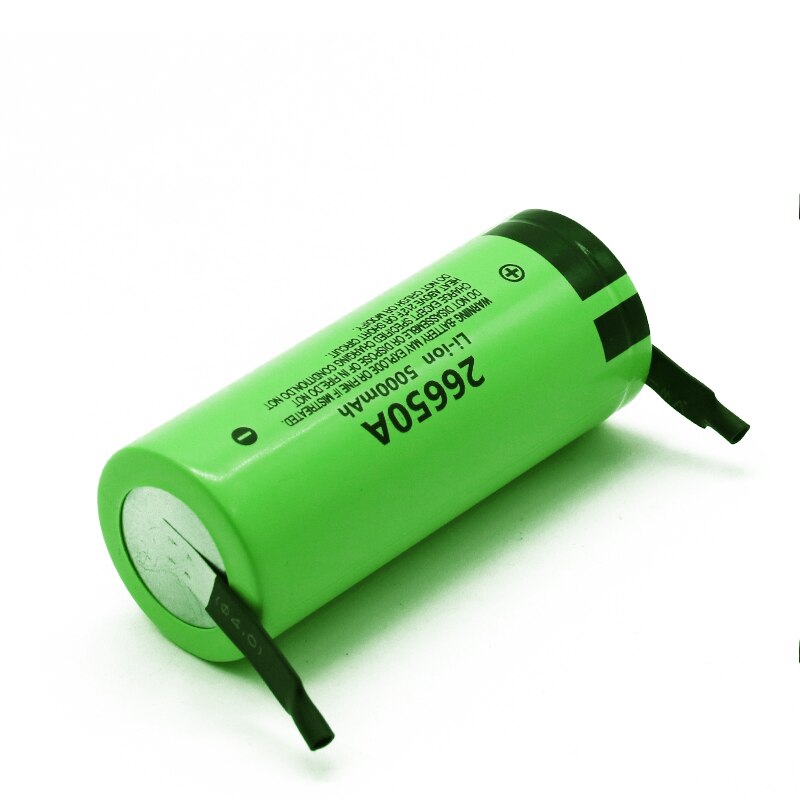3.7V 26650 Battery 5000mAh Li-ion Rechargeable Battery For LED Flashlight Torch Li-ion Battery accumulator battery