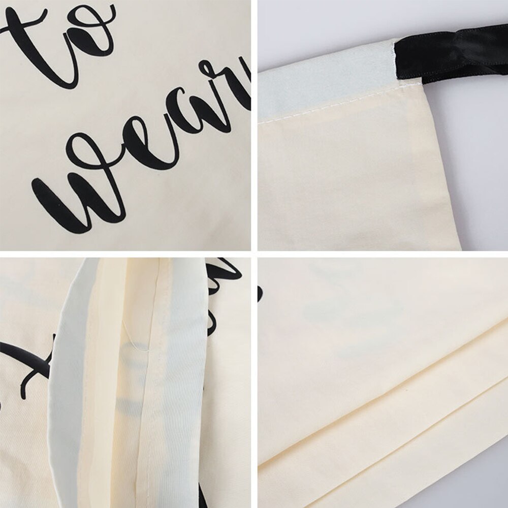 3 sztuk organizer bagażu ubrania schludny worek robić przechowywania sznurkiem worek robić przechowywania z angielskie litery na kempingu podróży worek na pranie