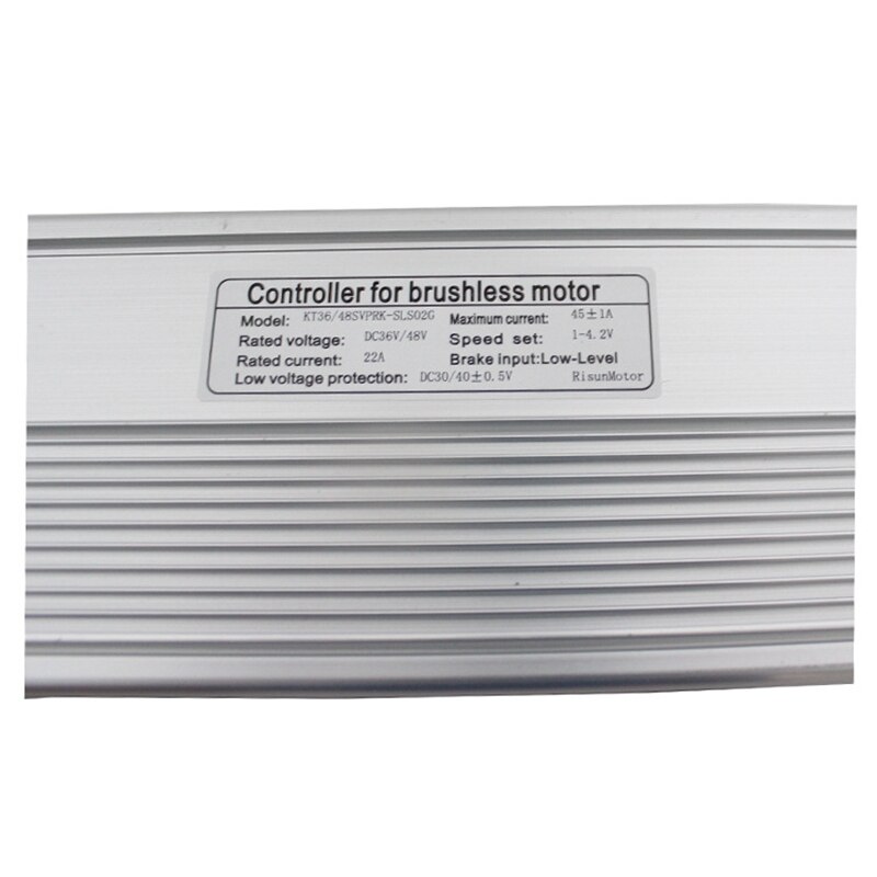 Elektrische fiets 36v 48v 1000-1500w 18 mosfet 45a borstelloze dc-motor imitatie koppel sinusgolf kt controller waterdicht