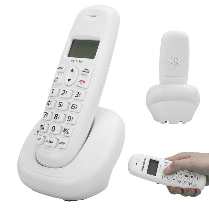 telefon KX-T1901 Desk Phone Home Landline Phone FSK/DTMF Caller ID Fixed Telephone US 100-240v telephone portable