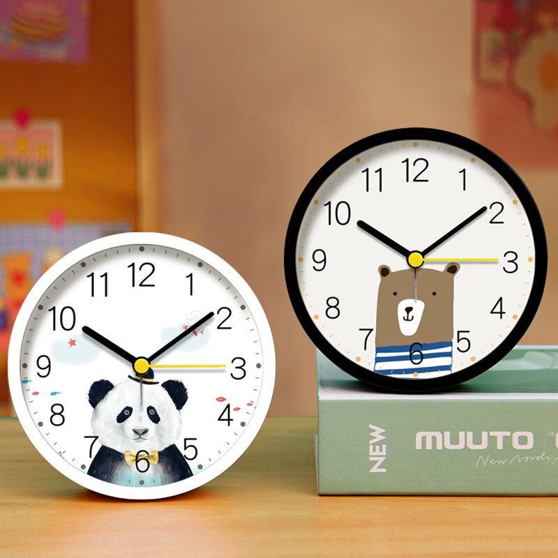 Eenvoudige Wekker Voor Kinderen, Jongens En Meisjes Leuke Klok Alarm Nachtkastje Lichtgevende Desktop Elektronische Klok.