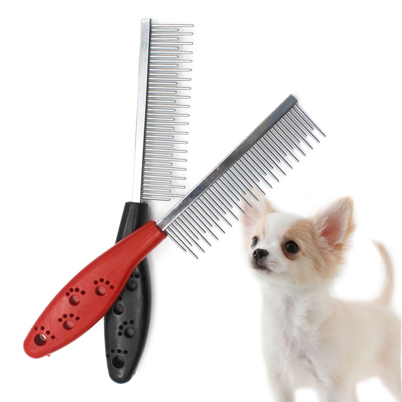 Rvs Hond Kam Huisdier Ontharing Verlies Pin Kammen Voor Kat Hond Schoonmaken Grooming Tool
