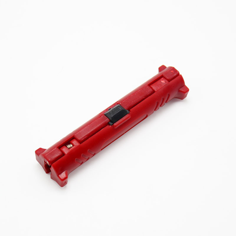 1pc Multifunctional Wire Stripper Cable Cutter Pen Knife Portable Rotary Coaxial Cutter Wire Stripper Pliers Tool wire harness: RD