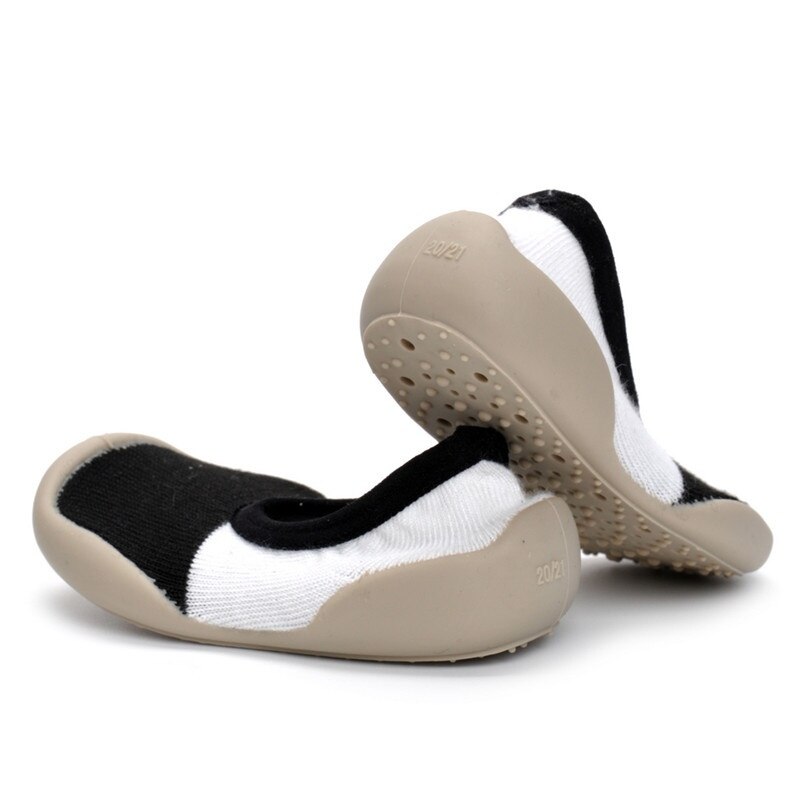 I più piccoli Della Ragazza del Ragazzo del Cotone Calzino Suole di Scarpe in Gomma Antiscivolo Morbida Scarpa Calzino per Il bambino di Modo Delle Ragazze Delle Ragazze Calzino infantile del bambino Pantofole