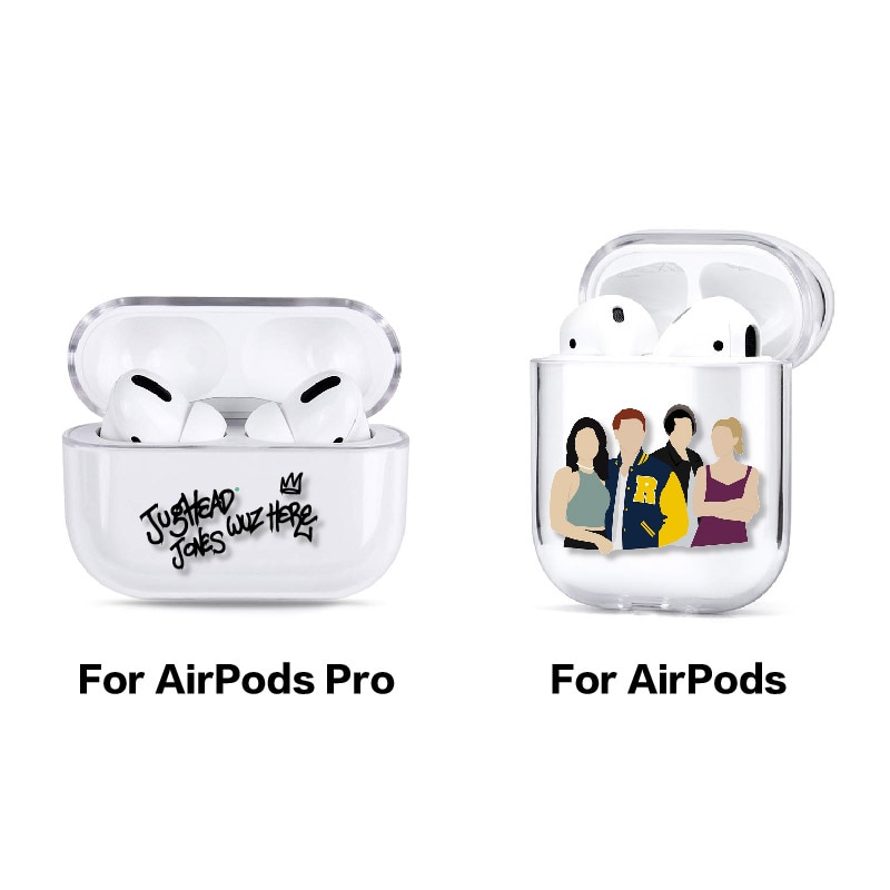 TV Riverdale Jughead Jones Southside Oortelefoon Case Voor Apple iPhone Opladen Doos Voor AirPods Pro Hard Clear Beschermhoes