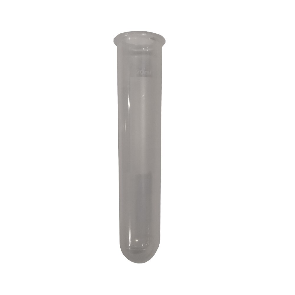 20pcs 20ml Laboratory Centrifuge Tube PE Scale with Lid Burette Plastic Test Tube For 800-1 Lab Centrifuge Machine Replacement