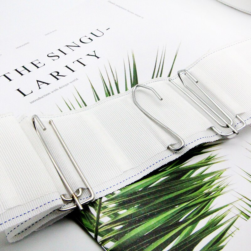 Metal stainless steel Curtain Hanging Hooks Ring Window White Plastic Hooks Home Curtain Accessories cp056T2