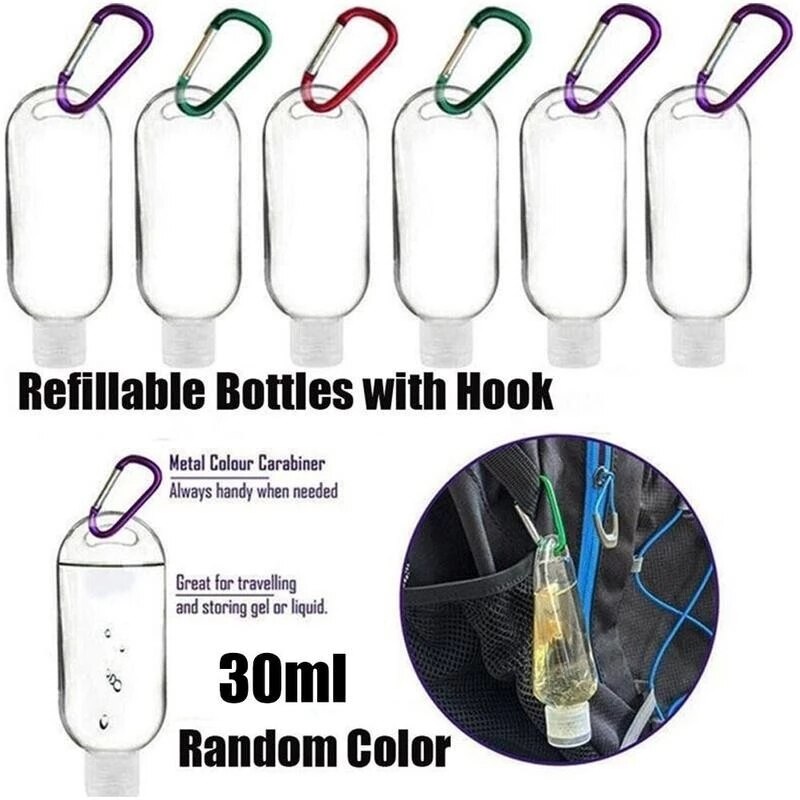 Bottle Gel Hang Bag Mini Sanitizer Gel Holder Sanitizer Bottle Hang Outdoor Travel Spray Gel Bag