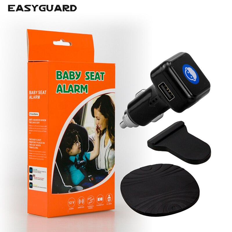 EASYGUARD Baby Seat alarm Reminder Automotive Baby Seat Alarm System Baby in Car Reminder Warning BABY ON BOARD ALARM