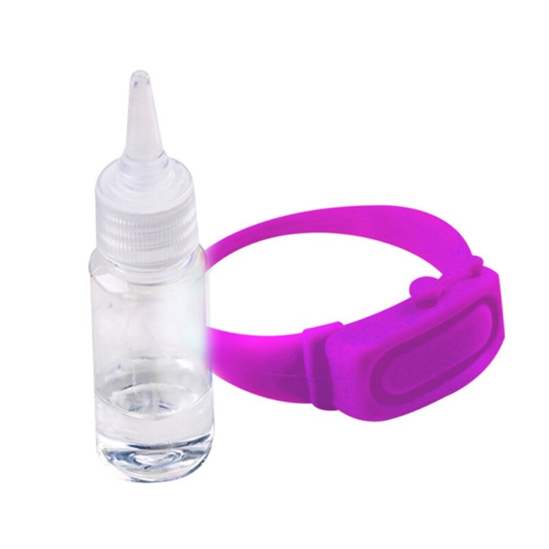 Tragbare Armband Pumpen Armband Hand Dispenser Mit Nachfüllbare Schnabel Flasche, Dass Kann Halten Hand Sanitizer Handwäsche Gel: C6