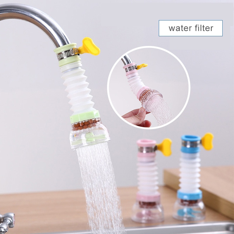 1 st vattenfilter köksblandare filter vridbar kran dusch maifanshi vattensparare anti-stänkförlängare filter tillbehör