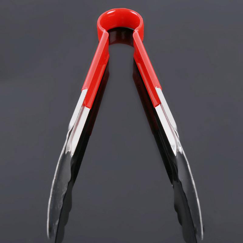 Stainless Steel Food Clip Snack Fryer Buffet Serving Tongs France Frying Kitchen Food Tongs