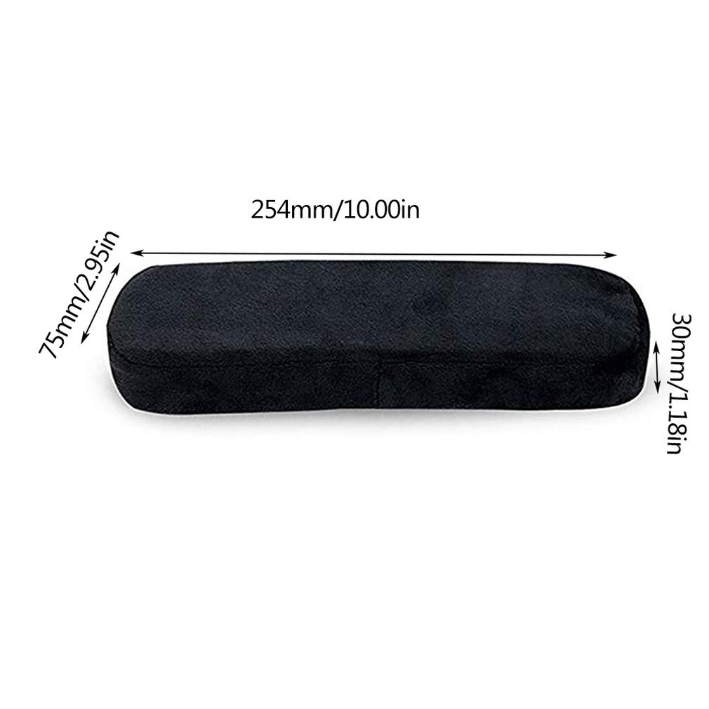 Memory Foam Chair Armrest Pad Comfy Office Chair Arm Rest For Elbows And Forearms Pressure Relief