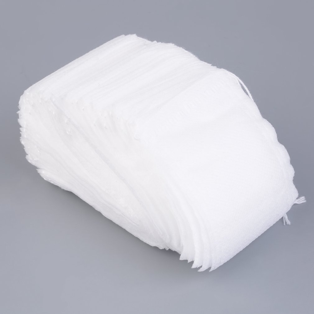 200 stk/parti teposer tomme duftende teposer med snor helbrede segl filterpapir til urte løs te 5*7cm: Default Title