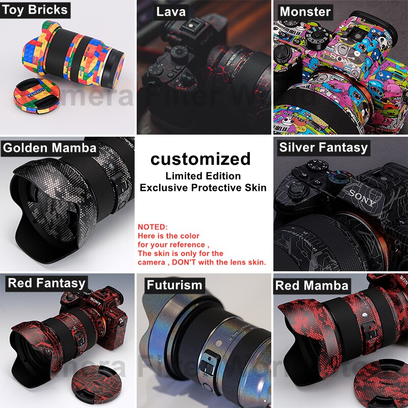 RF28-70F2 Premium Decal Skin for Canon RF28-70mm F2 L USM Lens Protector Anti-scratch Cover Film Wrap Sticker: Customized