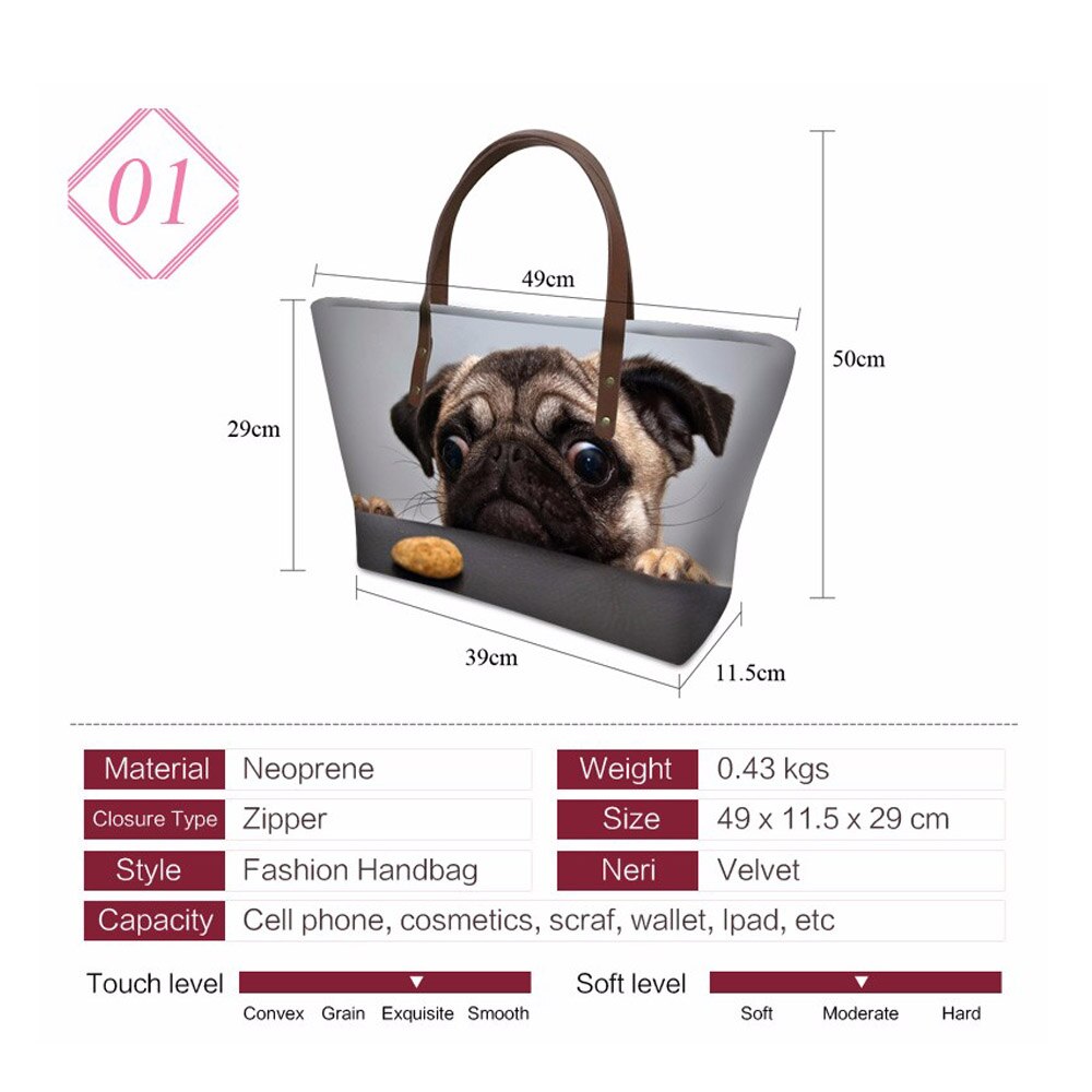 FORUDESIGNS Greyhound Hond Printing Schoudertassen voor Vrouwelijke Luxe Handtassen Vrouwen Tassen Handtassen