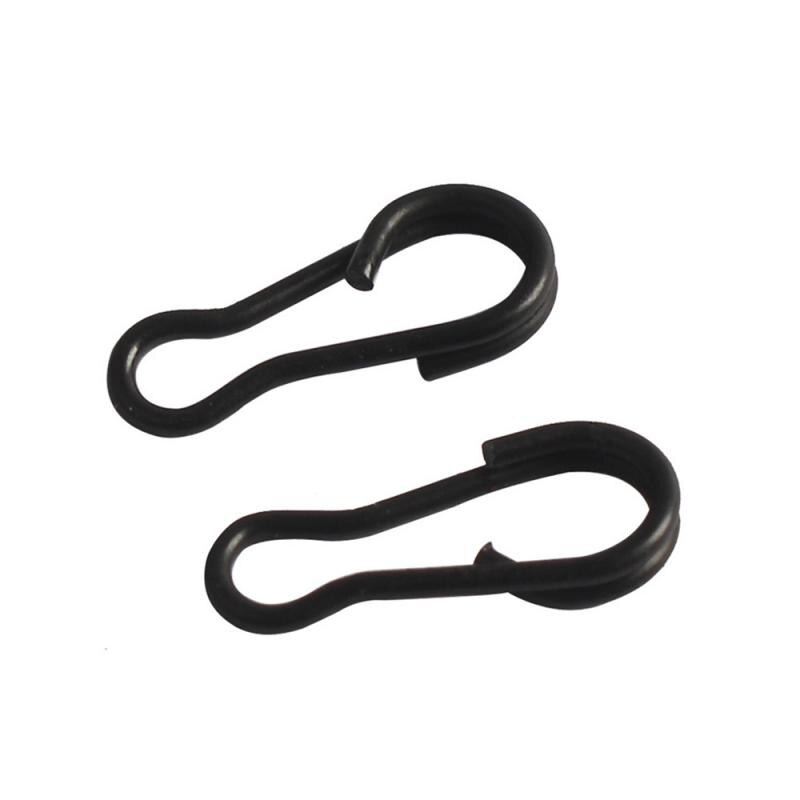 50Pcs Europese Matte Black Grote Pin Vormige Pin Europese Vissen Groep Karpervissen Accessoires: 10mm
