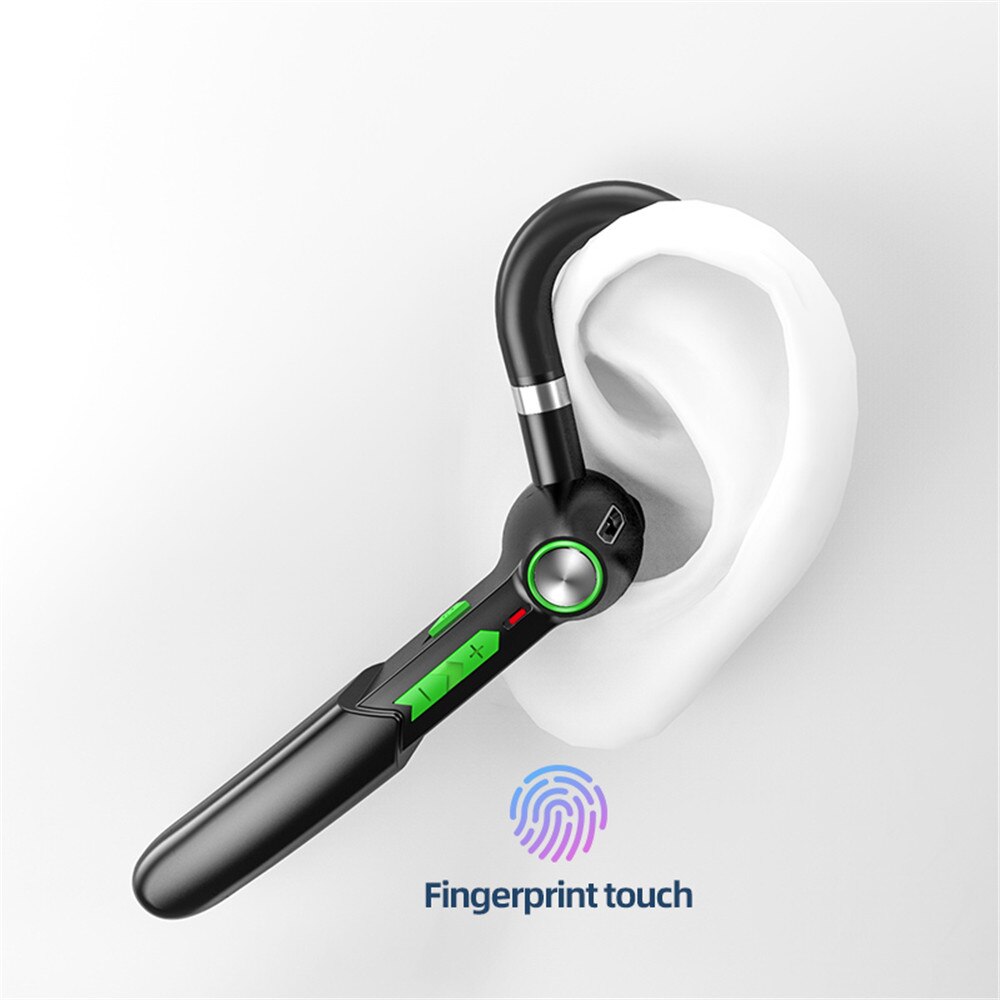 HiFi Stereo 5.0 Bluetooth Earphones Handsfree Wireless Headset Business Headset Drive Call Sports Earphones for Iphone Samsung