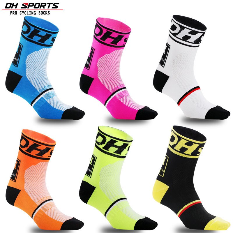 Cycling Socks Compression Team Bike Outdoor Hiking Basketball Running Breathable Stocking Unisex