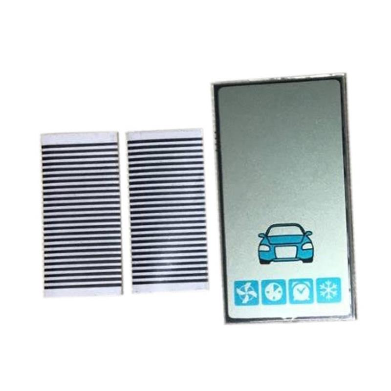 2 st/lot  a93 gsm lcd-skärm flexibel kabel för ryska starline  a93 gsm lcd-fjärrkontroll nyckelring 2 -vägs billarm