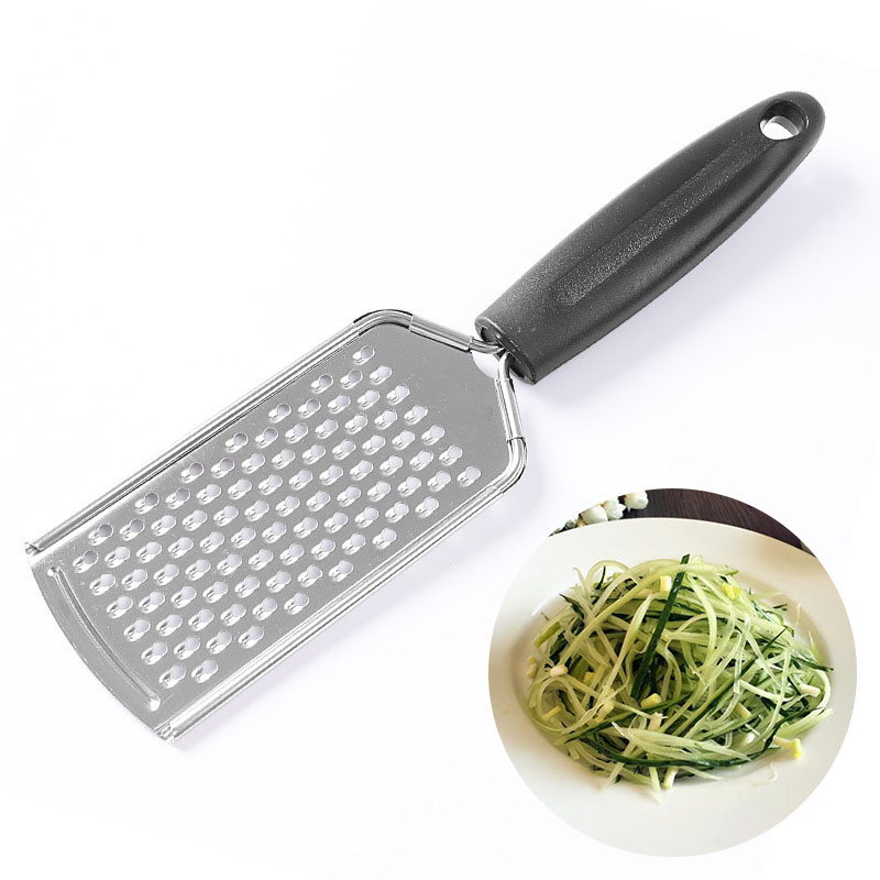 Stainless Steel Cheese Grater Long Handle Potato Vegetable Slicer Butter Grinder Fruits Shredder Butter Slicer Cooking Tools