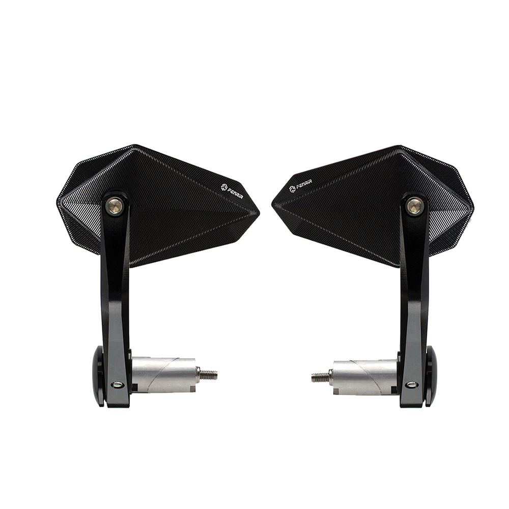 Motorfiets Bar End Spiegel Voor 1Inch 25Mm Stuur Sportster Honda Shadow VTX1800 Kawasaki Vulcan Suzuki Yamaha Vstar Bolt