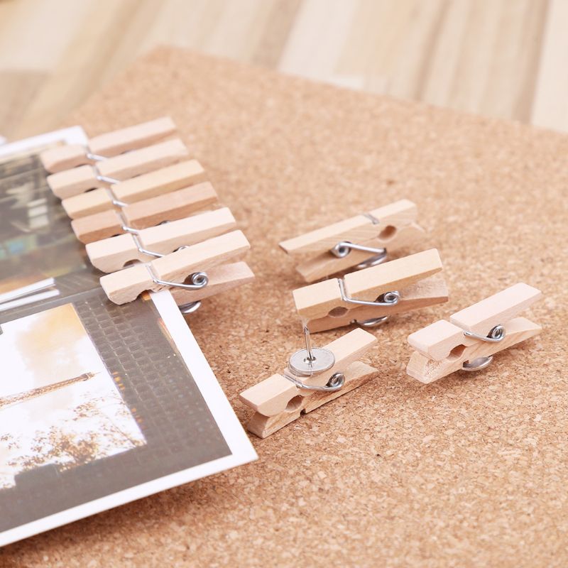 Hout Wasknijpers Houten Wasserij Wasknijpers Plakboek Fotopapier Peg Diy Clip Craft Praktische